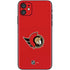 NHL Ottawa Senators Solid Background iPhone 11 Skin